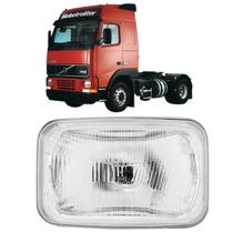 Farol FH12 FM12 Globetrotter Nacional FH380 FH420 1988 ate 2003 FM320 FM340 FM380 FM420 2000 ate 2003 LD LE H4 Nacional Refletor Alto e Baixo em aco L