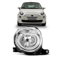 Farol Fiat 500 Eletrico Superior 2008 A 2012 Cromado