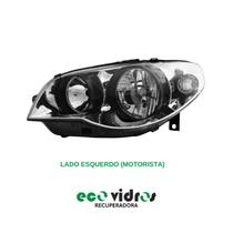 Farol Fiat Palio Pitbull 2004-2014 Cromado - Arteb