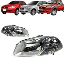 Farol Fiat Palio Siena 2008 2009 2010 2011 A 2016 Esquerdo