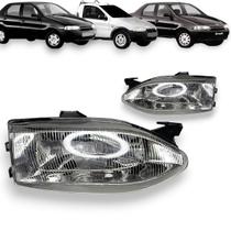Farol Fiat Palio Siena 96 A 99 Strada 00 A 02 Direito