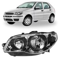 Farol fiat palio siena strada g3 cromado canhao negro ld Farol fiat palio siena strada g3 cromado canhao negro ld