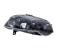 Farol Fiat Strada 2011/2012 Com Foco Duplo Lado Esquerdo Com Mascara Negra Arteb