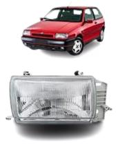 Farol Fiat Tipo 93 94 95 96 97 Lado Direito Passageiro Lente Vidro Marca Depo Farol Fiat Tipo 93 94 95 96 97 Lado Direito Passageiro Lente Vidro Marca Depo
