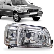 Farol Fiat Uno Mille Fire Economy Fiorino Cromado 2004/2012 Farol Fiat Uno Mille Fire Economy Fiorino Cromado 2004/2012