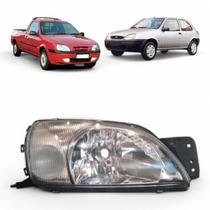 Farol Fiesta 2000 a 2002 Courier 2000 a 2013 Seta Cristal