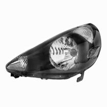 Farol fit 2003 2004 2005 2006 2007 2008 mascara negra le