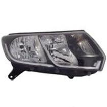 Farol Foco Duplo Masc Negra Friso Crom LD Logan Sandero 1419