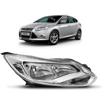 Farol Focus Hatch Sedan 2013 2014 2015 Cromado