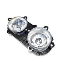 Farol ford cargo ld 2006/2011 diagonal h7 lente acril.soquet