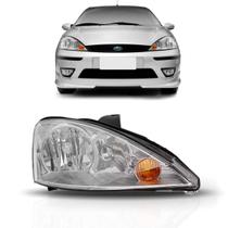 Farol Ford Focus 2004 2005 2006 2007 2008 Cromado TYC Farol Ford Focus 2004 2005 2006 2007 2008 Cromado TYC