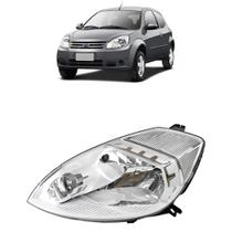 Farol Ford Ka 2008 2009 2010 2011 2012 2013 Cromado Lado Esquerdo