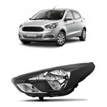 Farol Ford Ka 2014 2015 2016 2017 2018 Mascara Negra Lado Esquerdo Farol Ford Ka 2014 2015 2016 2017 2018 Mascara Negra Lado Esquerdo
