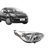 Farol Ford Ka 2019 a 2023 Cromado Direito Farol Ford Ka 2019 a 2023 Cromado Direito