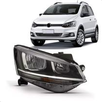 Farol Fox Spacefox Crossfox 2015 2016 2017 Friso Cromado