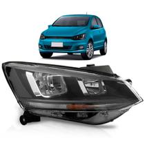 Farol Fox Spacefox Crossfox 2015 A 2018 Friso Preto Farol Fox Spacefox Crossfox 2015 A 2018 Friso Preto