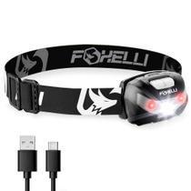 Farol Foxelli Recarregável LED Super Bright 160 Lumens