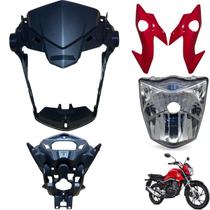 Farol Frontal Frente Cg Titan 160 modelo 2016 / 2021 Com Aranha Farol Frontal Frente Cg Titan 160 modelo 2016 / 2021 Com Aranha