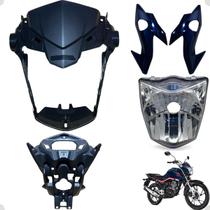 Farol Frontal Frente Cg Titan 160 Modelo 2016 Até 2021 Com Aranha do Painel