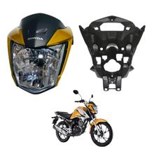 Farol Frontal Frente Cg Titan 160 modelo 2022 / 2024 Com Aranha