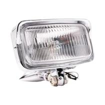Farol Frontal Quadrado Universal 12V Para Motocicleta Cafe Racer Cruiser Chopper Scooter Clássico Farol Frontal Quadrado Universal 12V Para Motocicleta Cafe Racer Cruiser Chopper Scooter Clássico