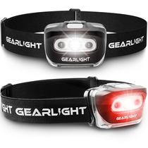 Farol GearLight S500 LED, pacote com 2, 7 modos à prova d'água Farol GearLight S500 LED, pacote com 2, 7 modos à prova d'água