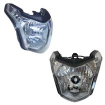 Farol Globo Bloco Optico para Moto Haojue Dk 150 2018 Farol Globo Bloco Optico para Moto Haojue Dk 150 2018