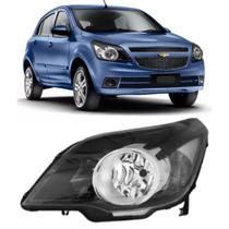 Farol gm agile 2009 10 11 12 2013 montana mascara negra le