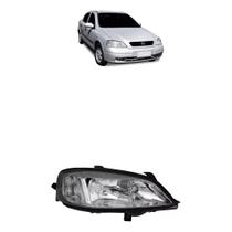 Farol Gm Astra 1999 2000 2001 2002 2003 Cromado Lado D