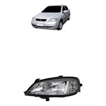 Farol Gm Astra 1999 2000 2001 2002 2003 Cromado Lado E