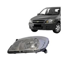 Farol GM Celta Prisma 2007 a 2015 Cromomix Esquerdo Farol GM Celta Prisma 2007 a 2015 Cromomix Esquerdo