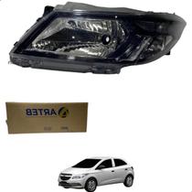 Farol gm onix 2012 a 2020 h4 fume arteb esquerdo