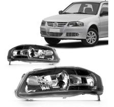 Farol gol 2005 g4 mascara negra power lado esquerdo