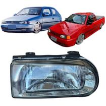 Farol Gol Bola Parati Saveiro G2 1995 96 97 98 99 2000 Lente de Vidro Compativel Com Arteb e Cibie Posição:Direito Lado