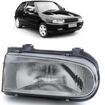 Farol Gol G2 Bola 1995 Ate 2003 LD Mascara Cinza H4 377941043G999