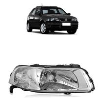 Farol Gol G3 1999 2000 2001 2002 2003 Simples Cromado Lado Direito