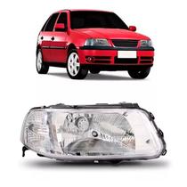 Farol Gol G3 cromado foco simples de 1999 a 2005