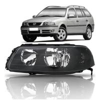 Farol gol g3 duplo mascara negra lado esquerdo