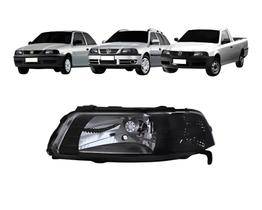 Farol Gol G3 Lado Esquerdo Simples Mascara Negra BapImports