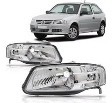 Farol gol g4 2006 07 08 09 10 11 12 13 14 masc cromada (par) Farol gol g4 2006 07 08 09 10 11 12 13 14 masc cromada (par)
