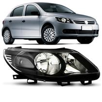 Farol gol g5 2008 a 2013 mascara negra foco duplo