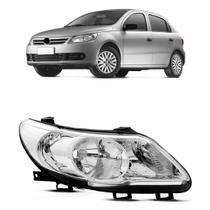Farol Gol G5 2009 2010 2011 2012 Foco Duplo Cromado Farol Gol G5 2009 2010 2011 2012 Foco Duplo Cromado