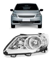 Farol Gol G5 2009 A 2012 Foco Duplo Cromado