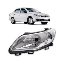Farol Gol G5 2009 ate 2013 Simples Cromado Lado Esquerdo BapImports