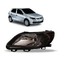 Farol Gol G5 2009 ate 2013 Simples Mascara Negra Lado Esquerdo BapImports
