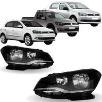 Farol Gol G6 2012 2013 2014 2015 2016 Mascara Negra LD