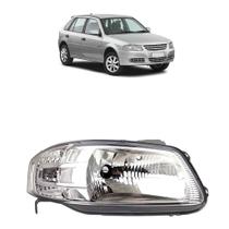 Farol Gol Parati Saveiro G4 2006 2007 2008 2009 Cromado Lado Direito