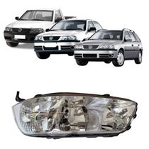 Farol Gol Saveiro Parati G3 1999 á 2005 Foco Duplo Cromado