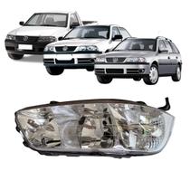 Farol Gol Saveiro Parati G3 1999 á 2005 Foco Duplo Cromado