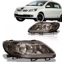 Farol Gol Saveiro Voyage G5 2009 a 2012 Foco Duplo Cromomix Farol Gol Saveiro Voyage G5 2009 a 2012 Foco Duplo Cromomix